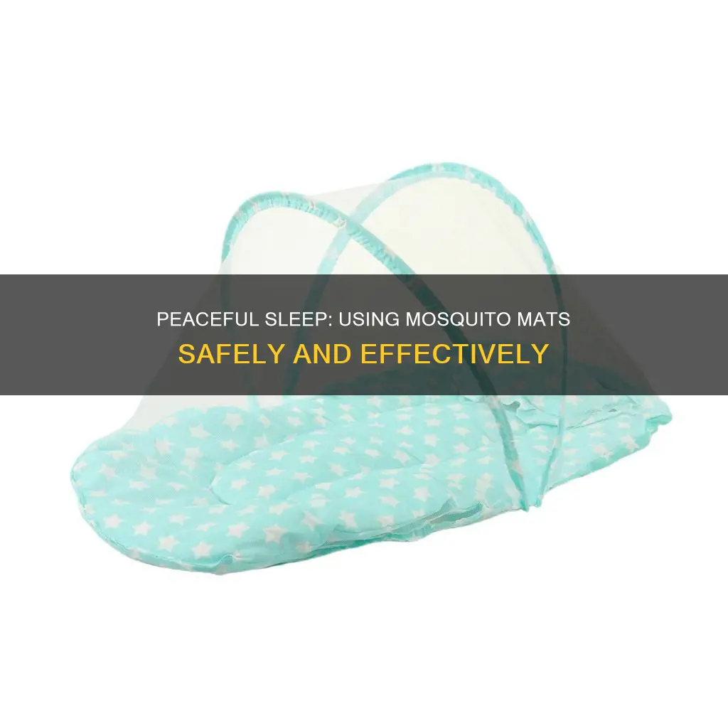how to use peaceful sleep mosquito mats