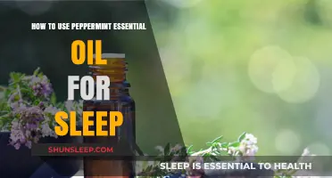 Peppermint Oil for Sleep: A Natural Remedy