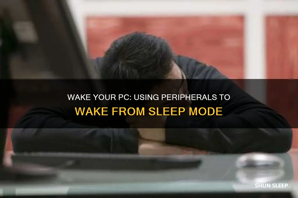 how to use peripheral when pc is sleeping