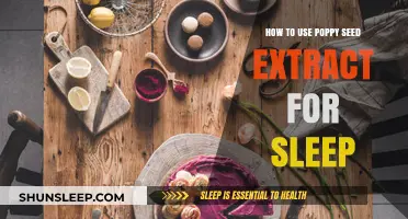 Unlock Sleep with Poppy Seed Extract