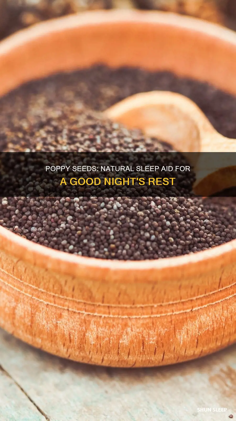 how to use poppy seeds for sleeping