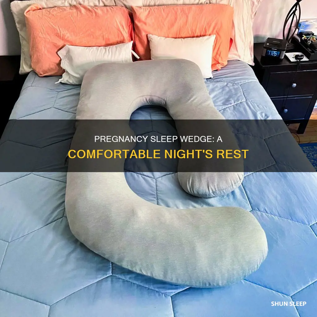 how to use pregnancy sleeping wedge