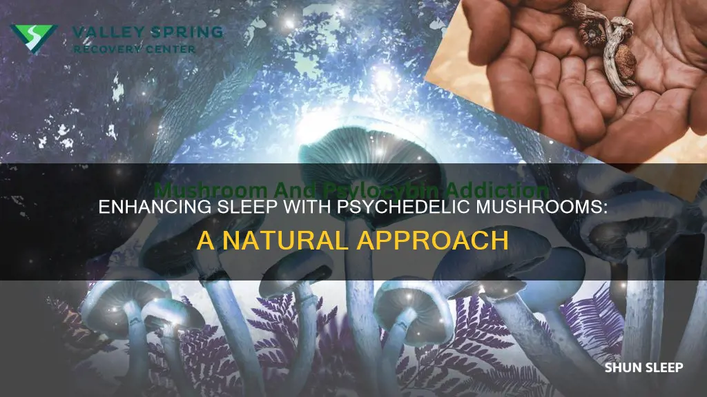 how to use psychedelic mushrooms to improve sleep