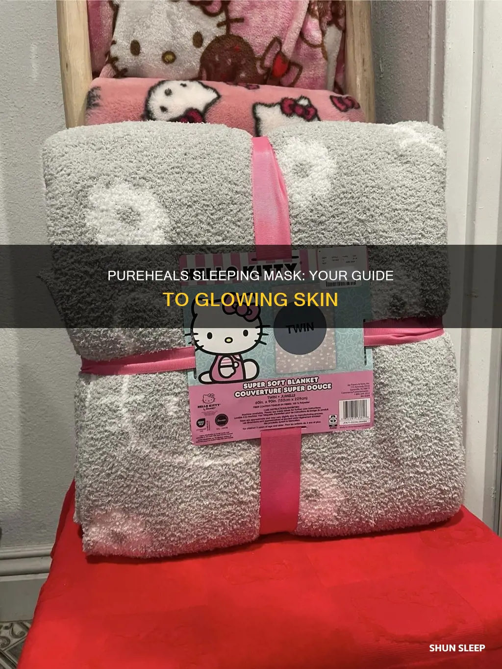 how to use pureheals sleeping mask