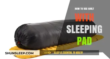 Quilt and Sleeping Pad: The Ultimate Camping Combo