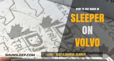 Volvo Sleeper Radio: Easy Listening on the Road