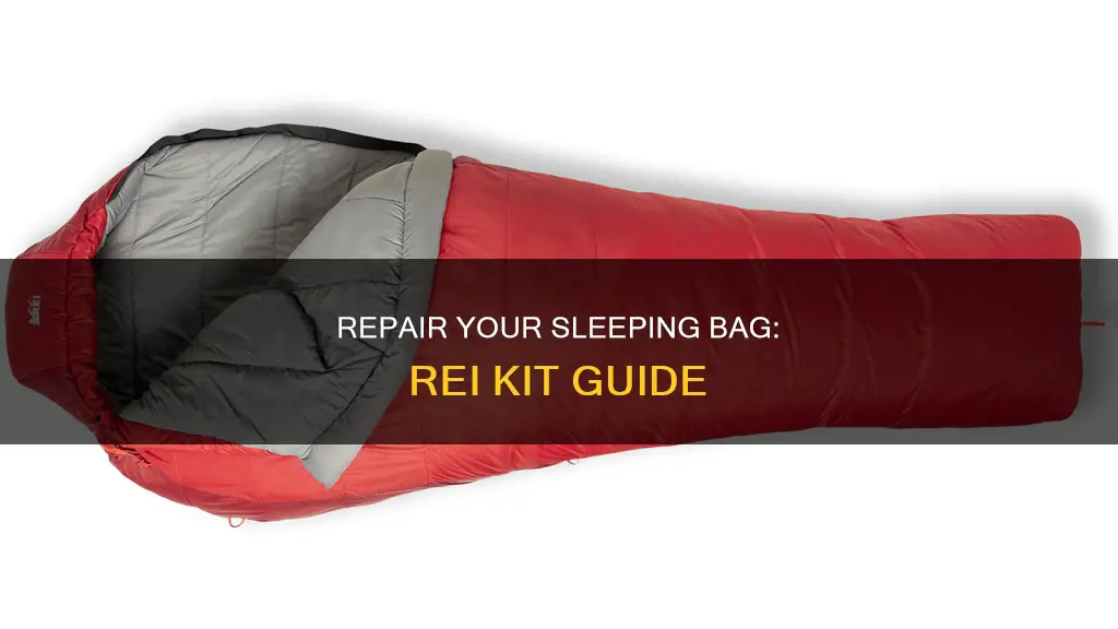 how to use rei sleeping bag repair kit