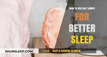 Enhancing Sleep Quality with Soothing Salt Lamps