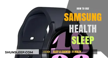 Samsung Health Sleep: Tracking Your Sleep, Improving Your Rest
