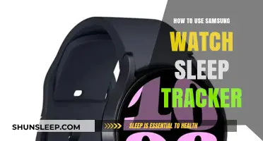 Samsung Watch Sleep Tracker: A Guide to Better Sleep