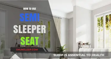 A Guide to Using Semi-Sleeper Seats Comfortably