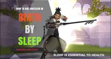 Unlocking Shotlocks in Birth by Sleep