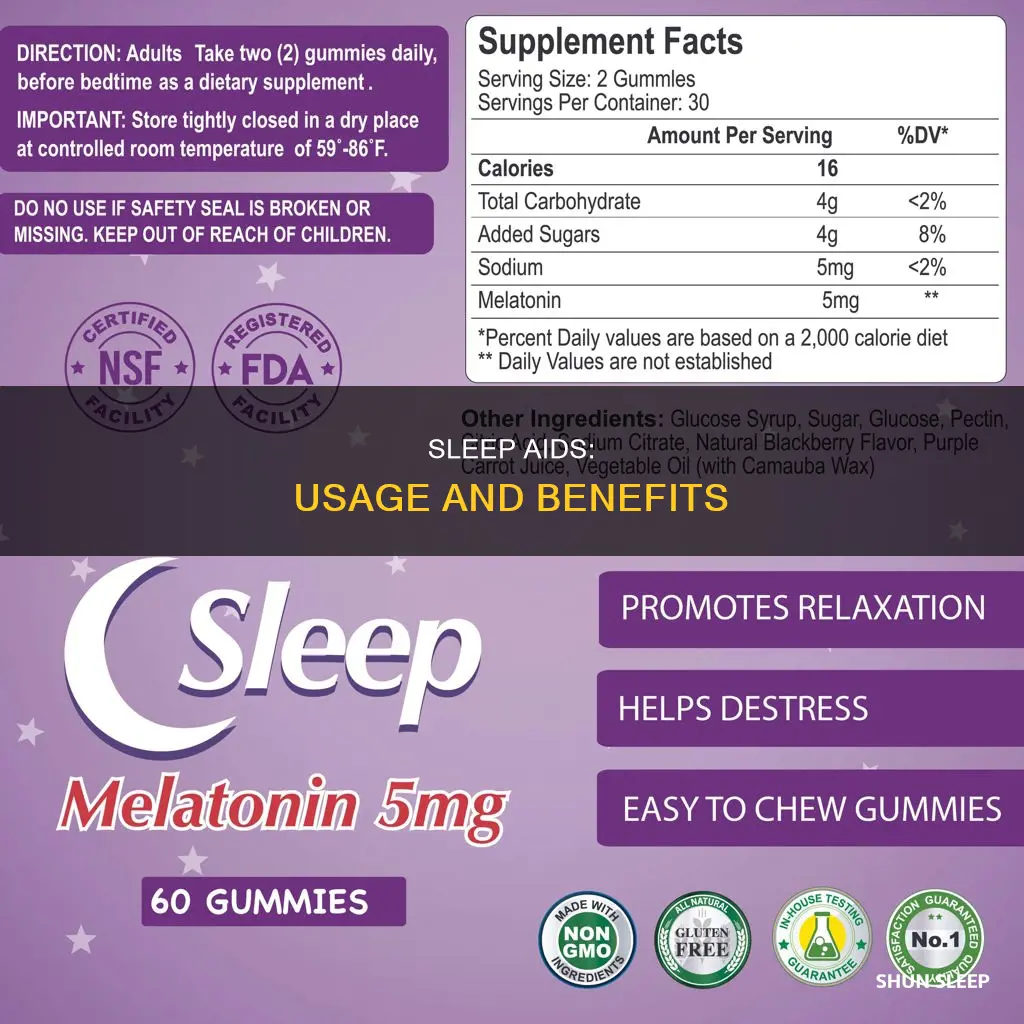 how to use sleep aid