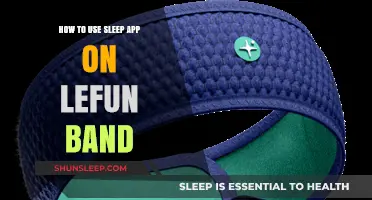 Using the Sleep App on Your Lefun Band