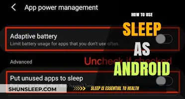 Using Sleep as Android: Optimize Your Sleep