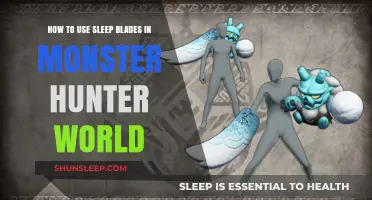 Mastering Sleep Blades in Monster Hunter World