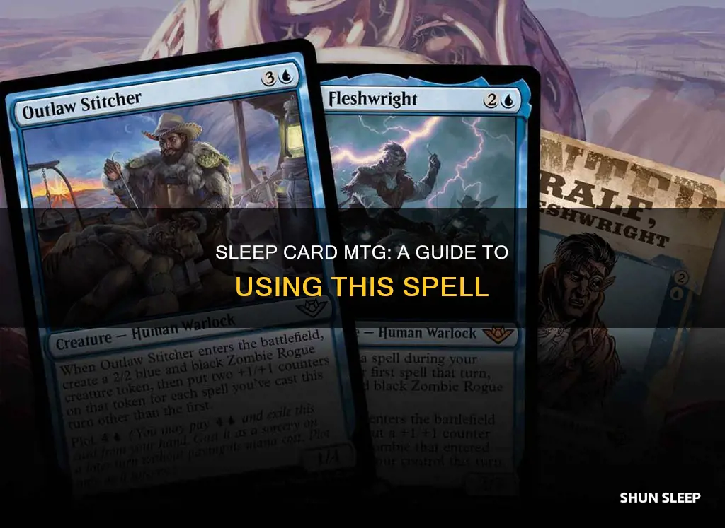 how to use sleep card mtg