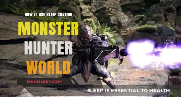 Master Sleep Coating in Monster Hunter World