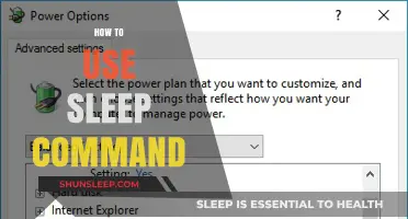 Mastering the Sleep Command: A Guide to Efficient Pauses