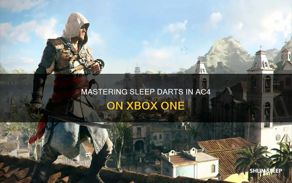 how to use sleep darts in ac4 xbox one