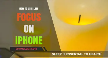 Sleep Focus: iPhone's Secret to a Good Night's Rest