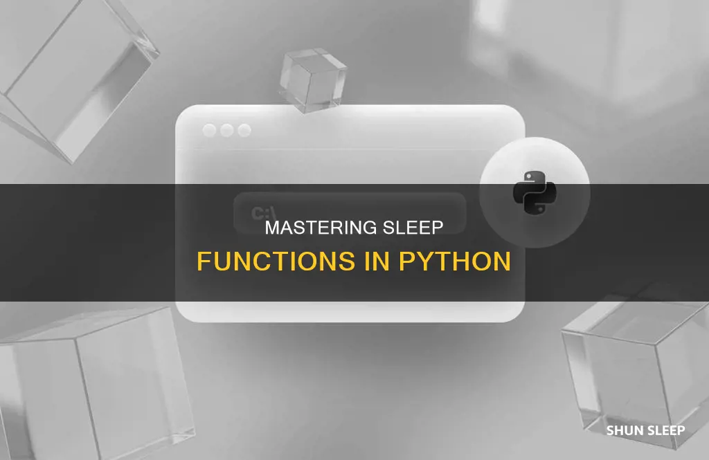 how to use sleep fuction pytho n
