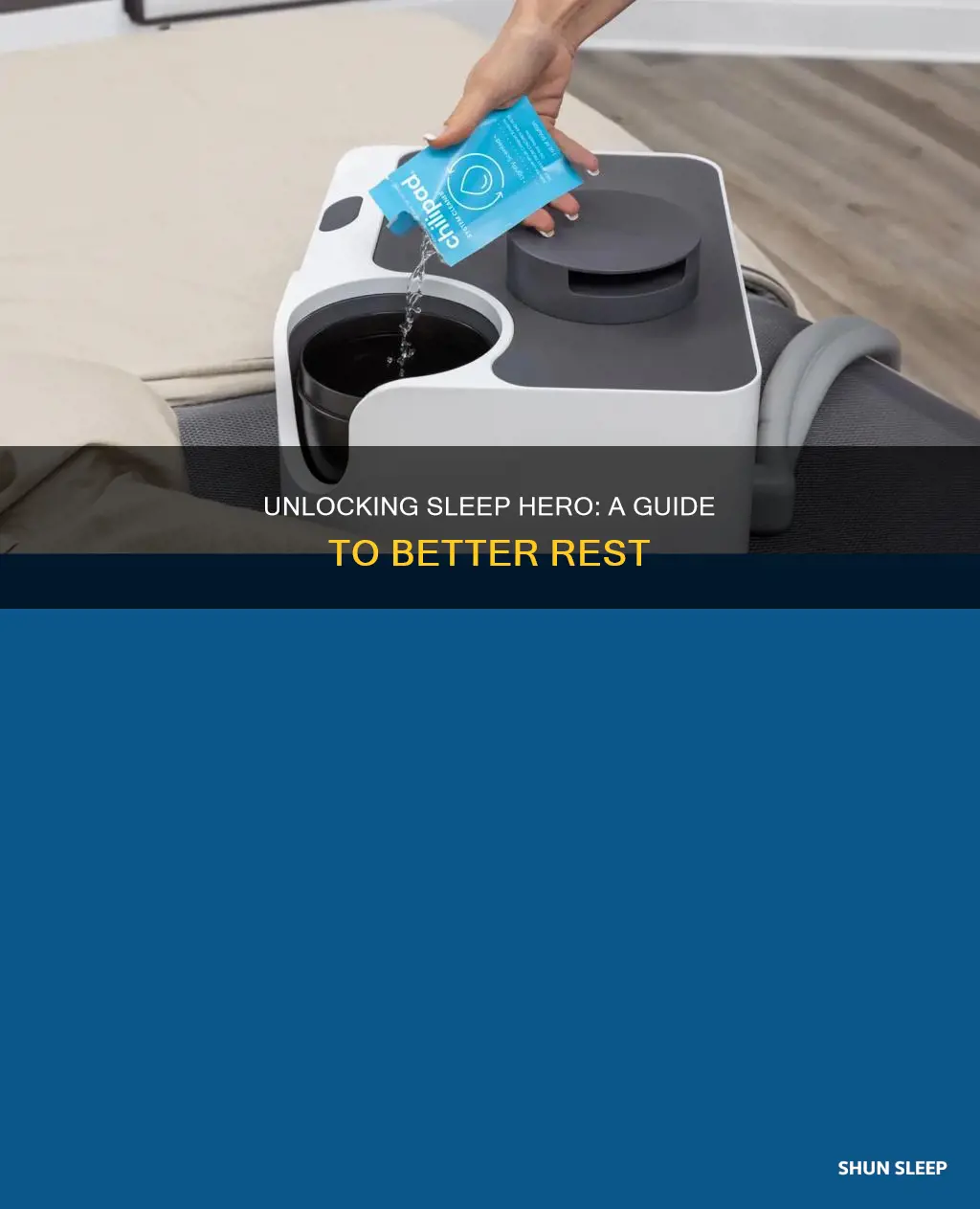 how to use sleep hero