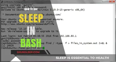 Using Sleep in Bash: A Quick Guide