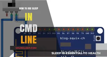 Using Sleep in Command Line: A Quick Guide