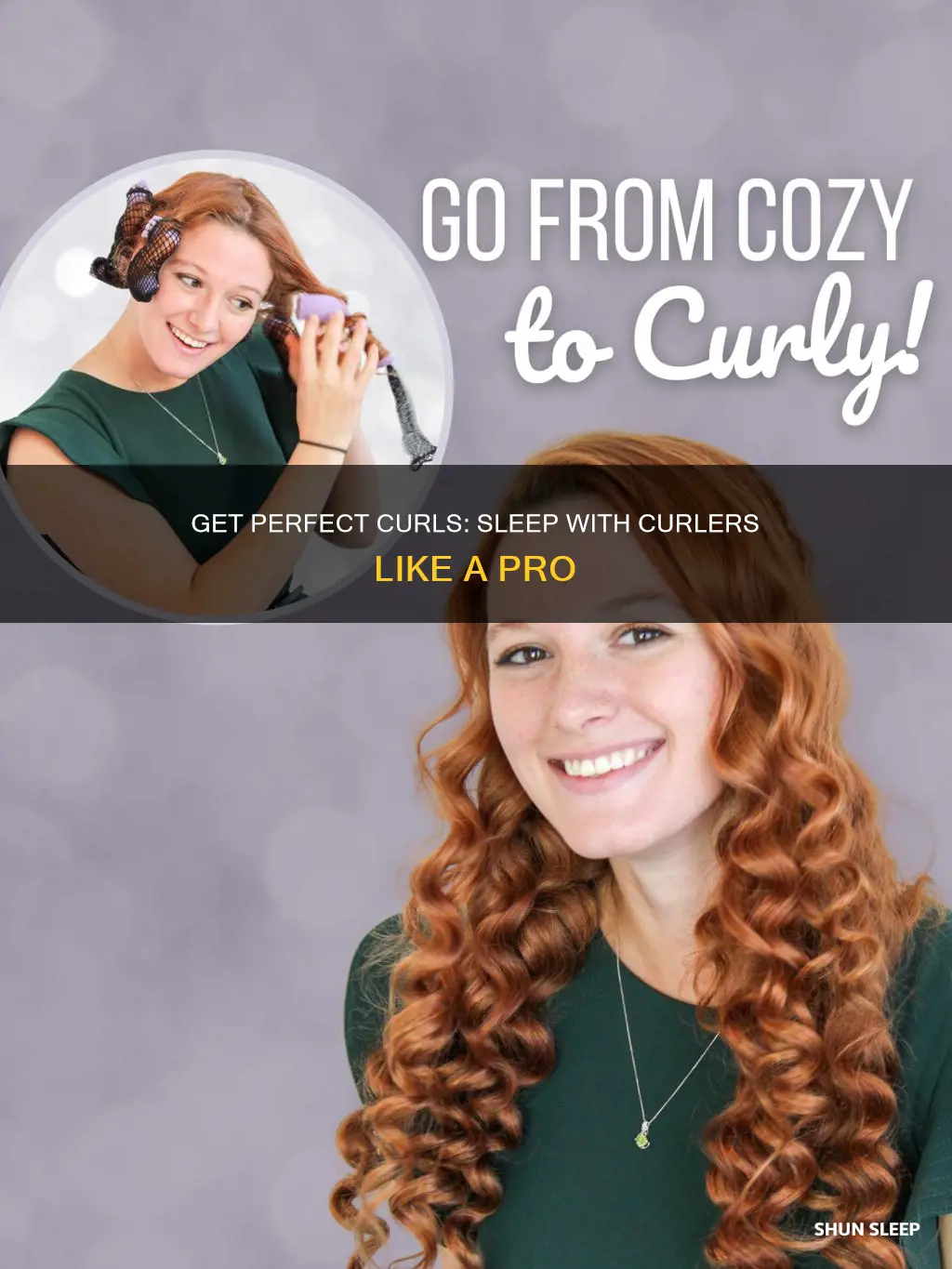 how to use sleep in curlers