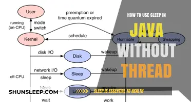 Effective Sleep Usage in Java Without Threads
