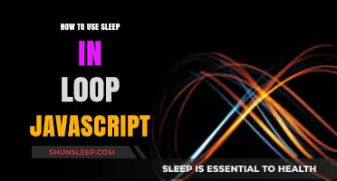 Using Sleep in Loops: A JavaScript Guide