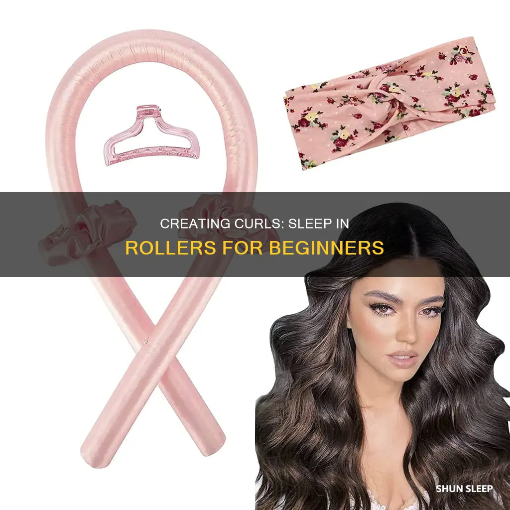 how to use sleep in rollers for curls