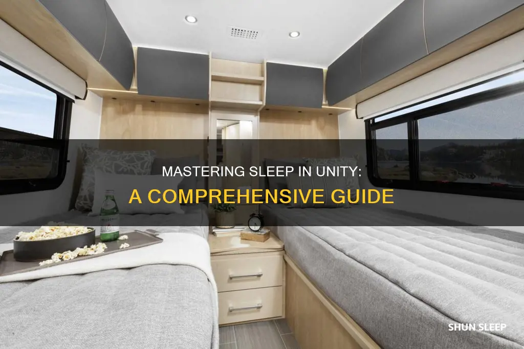 how to use sleep in unity