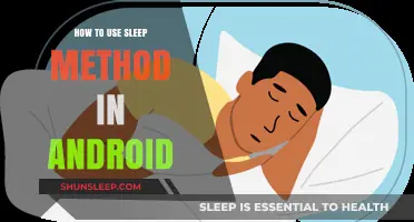 Android Sleep Method: A Guide to Using It