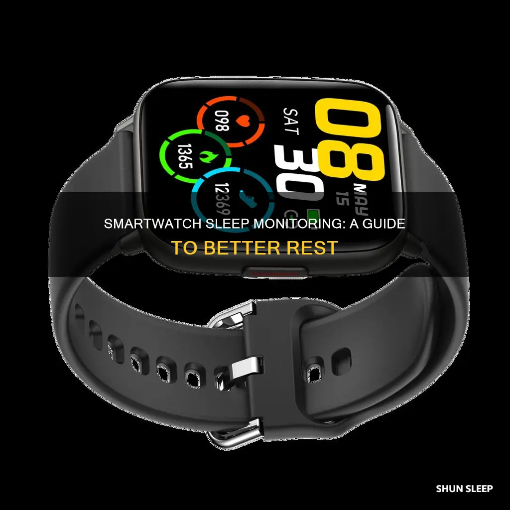 how to use sleep monitor on smartwatch
