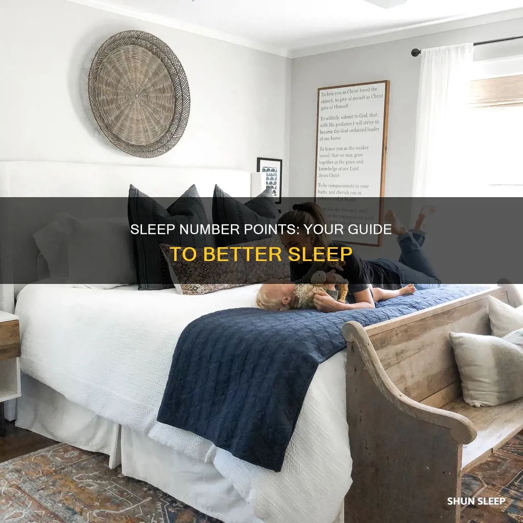 how to use sleep number points