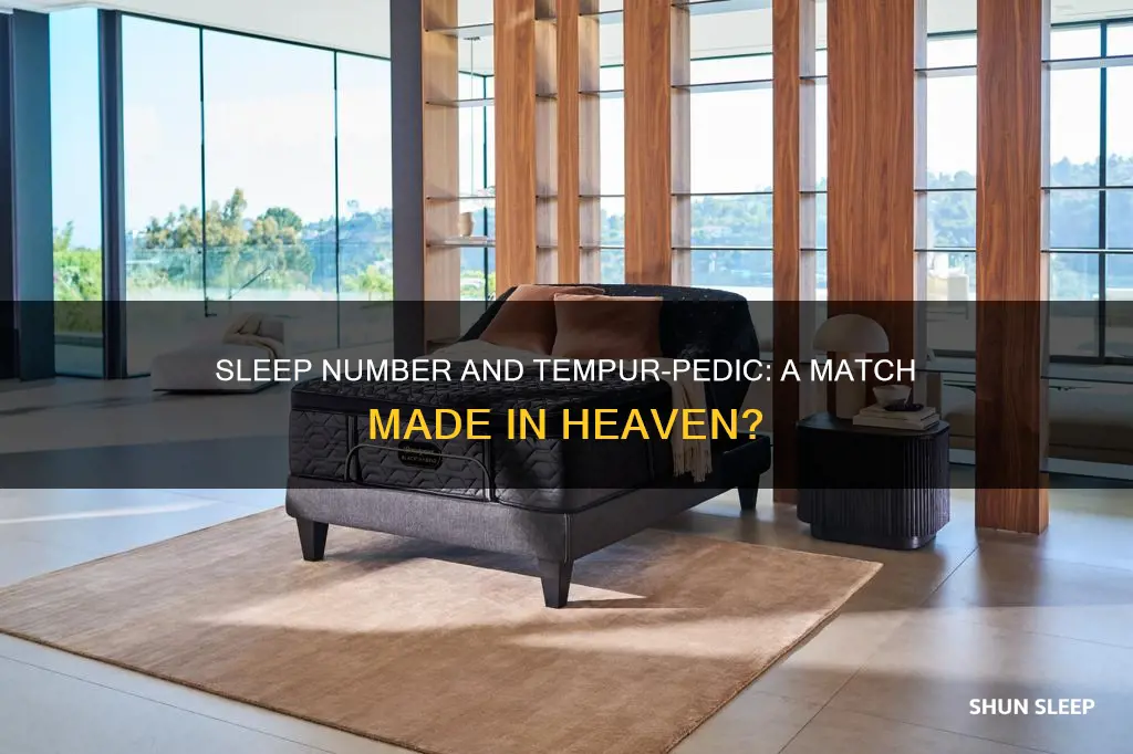 how to use sleep numver frame with tempurpedic mattress