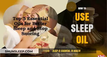 Using Sleep Oil: A Guide to Better Rest