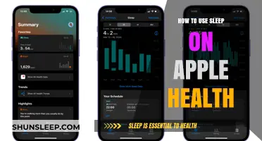 Apple Health: Tracking Sleep with Ease