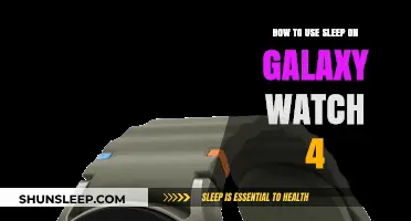 Galaxy Watch 4: Mastering Sleep Tracking