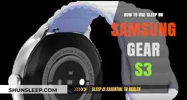 Samsung Gear S3: Using Sleep Tracking for Better Rest