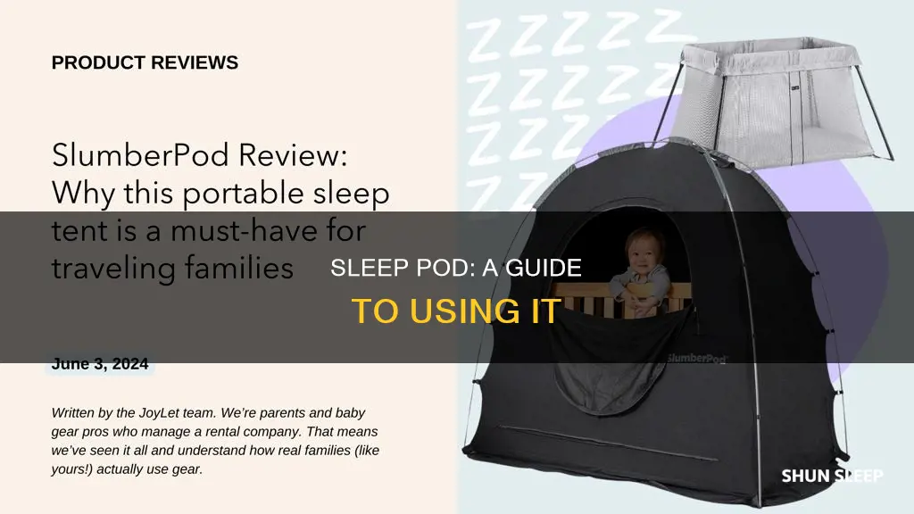 how to use sleep pod