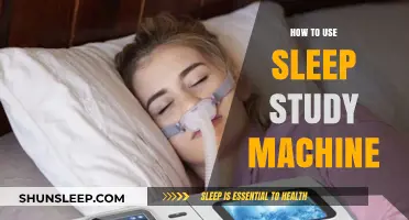 Using Sleep Study Machines: A Guide