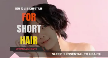 Using Sleep Styler on Short Hair: A Guide
