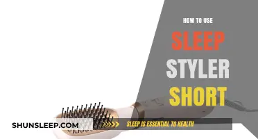 Using Sleep Styler: Short Hair, Easy Waves