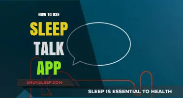 Unlock Sleep Talking with the Sleep Talk App