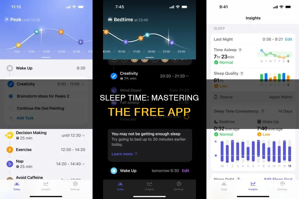 how to use sleep time free app