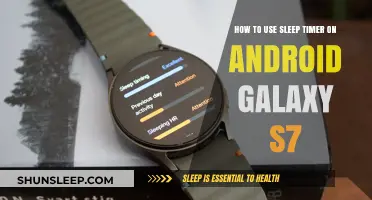 Setting Sleep Timer on Galaxy S7: A Guide