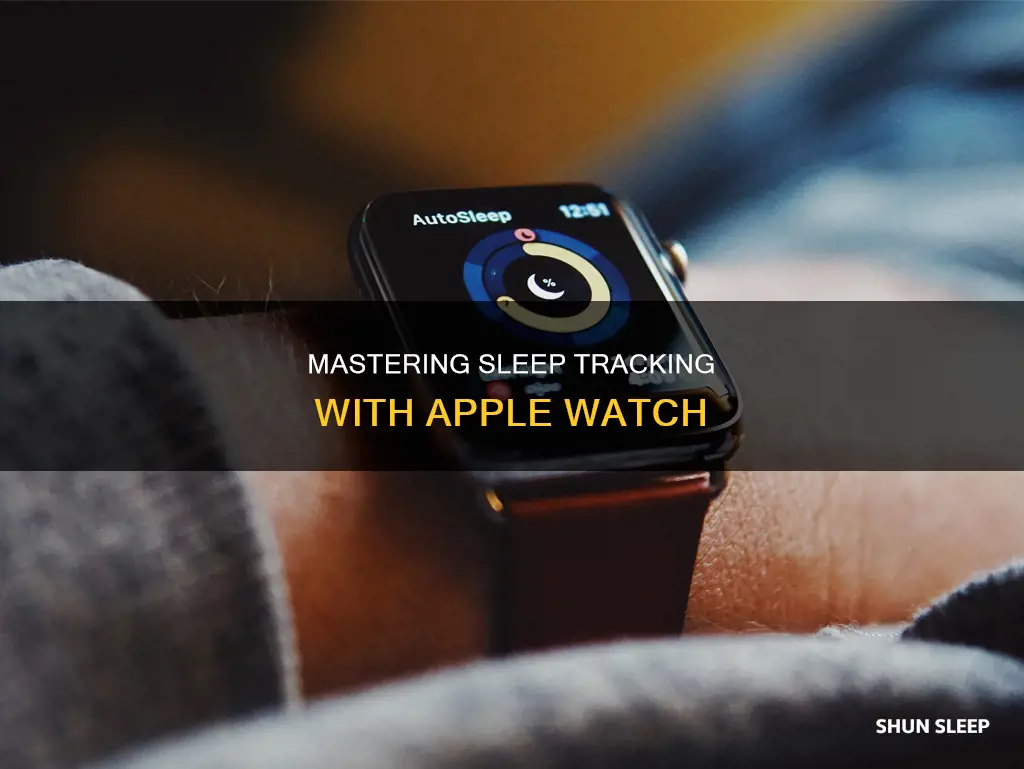 how to use sleep tracker apple watch